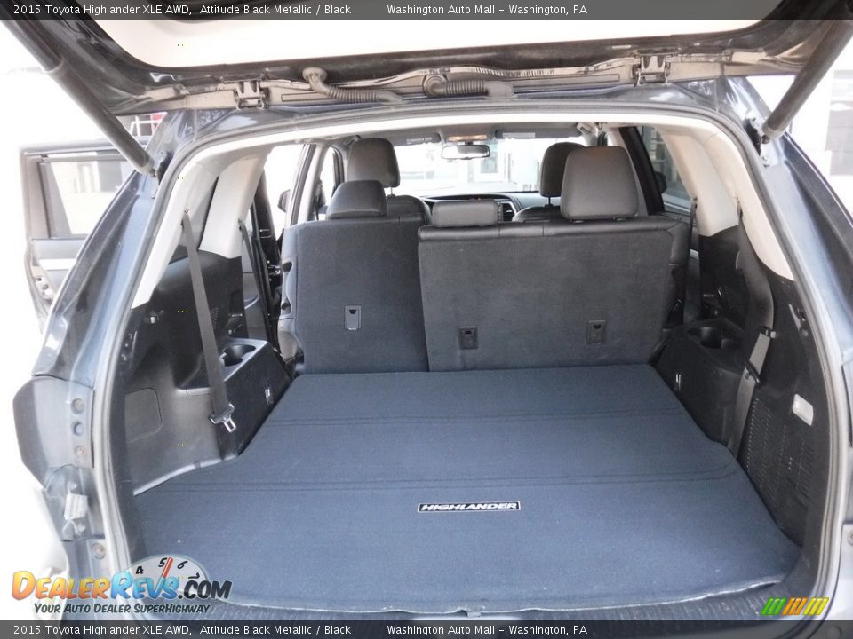 2015 Toyota Highlander XLE AWD Attitude Black Metallic / Black Photo #26