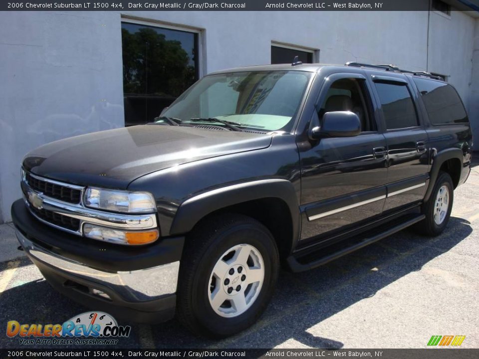 2006 Chevrolet Suburban LT 1500 4x4 Dark Gray Metallic / Gray/Dark Charcoal Photo #1