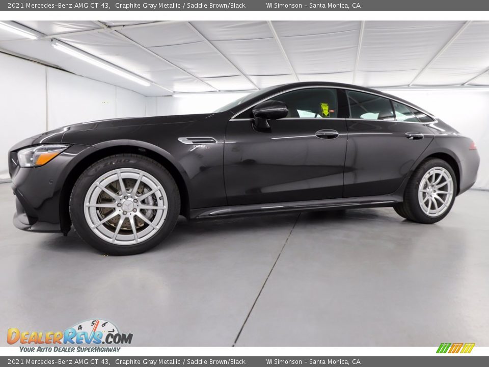 Graphite Gray Metallic 2021 Mercedes-Benz AMG GT 43 Photo #6