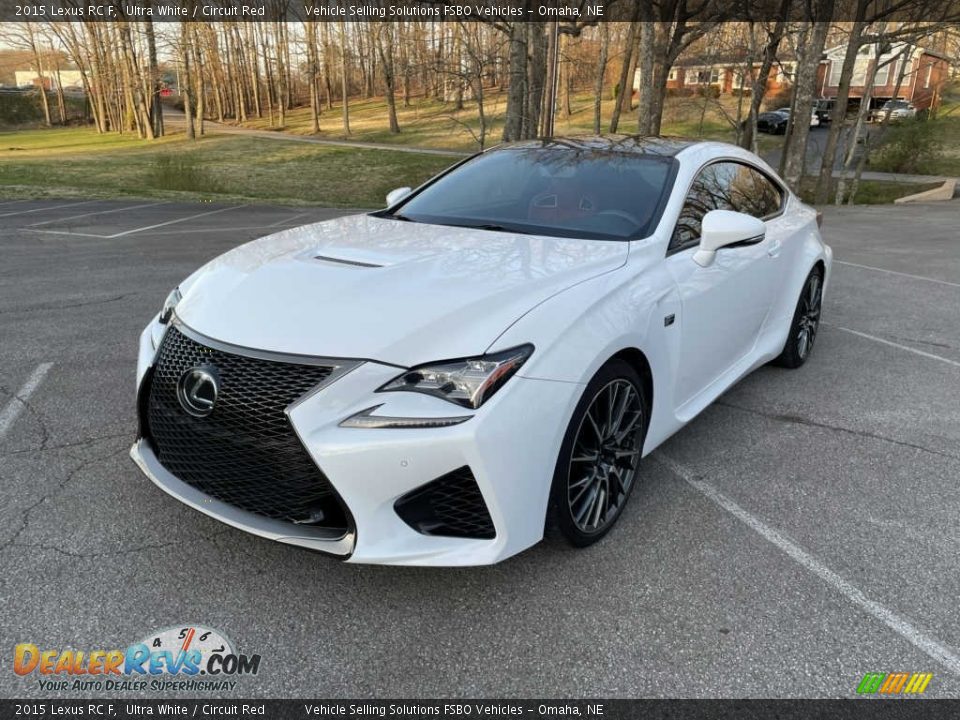 Ultra White 2015 Lexus RC F Photo #1