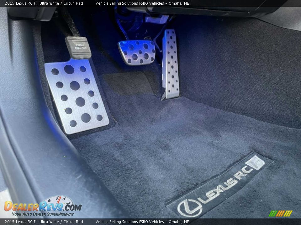 Controls of 2015 Lexus RC F Photo #4