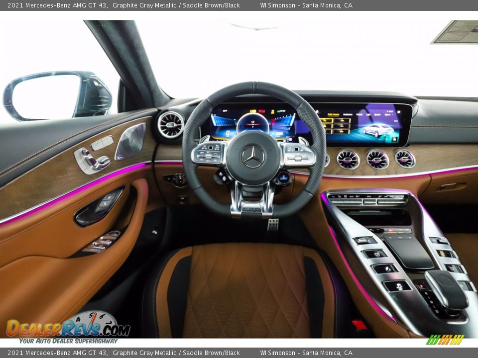 Front Seat of 2021 Mercedes-Benz AMG GT 43 Photo #11