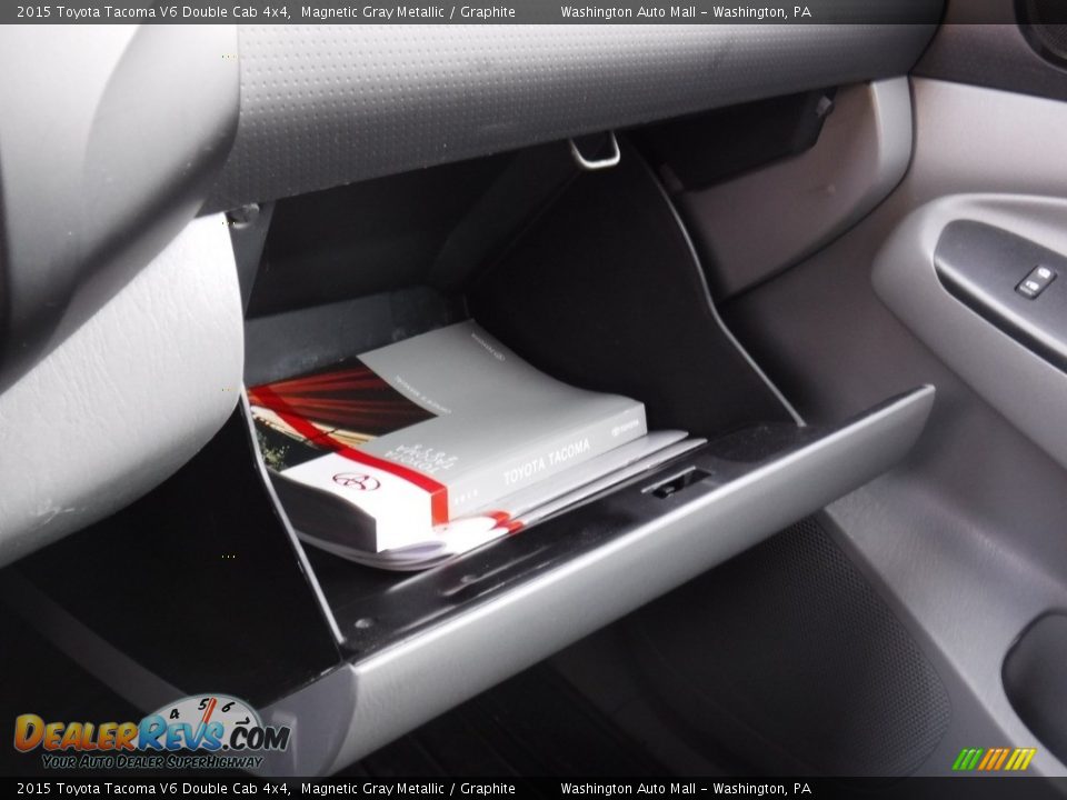 2015 Toyota Tacoma V6 Double Cab 4x4 Magnetic Gray Metallic / Graphite Photo #27
