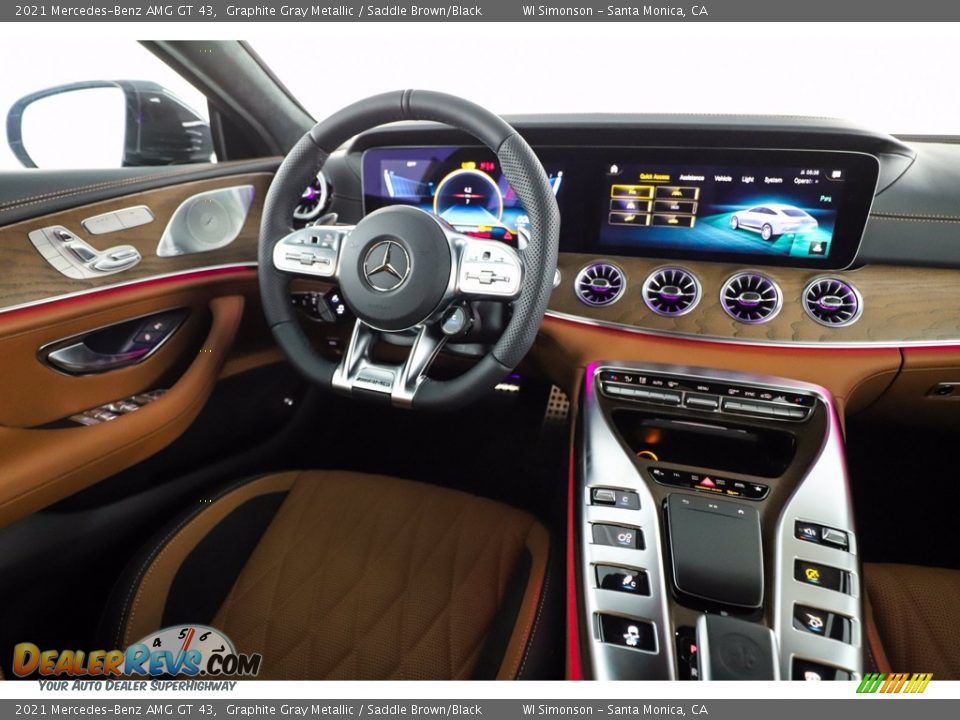 Dashboard of 2021 Mercedes-Benz AMG GT 43 Photo #15