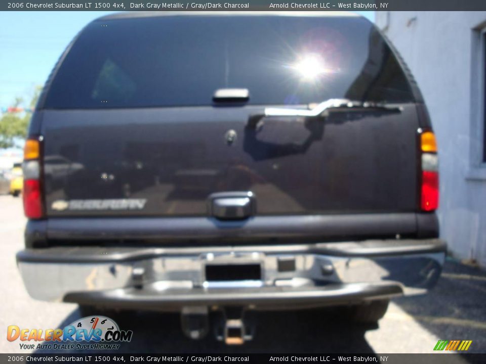 2006 Chevrolet Suburban LT 1500 4x4 Dark Gray Metallic / Gray/Dark Charcoal Photo #5