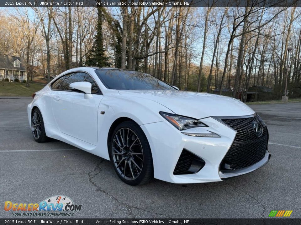 Front 3/4 View of 2015 Lexus RC F Photo #11