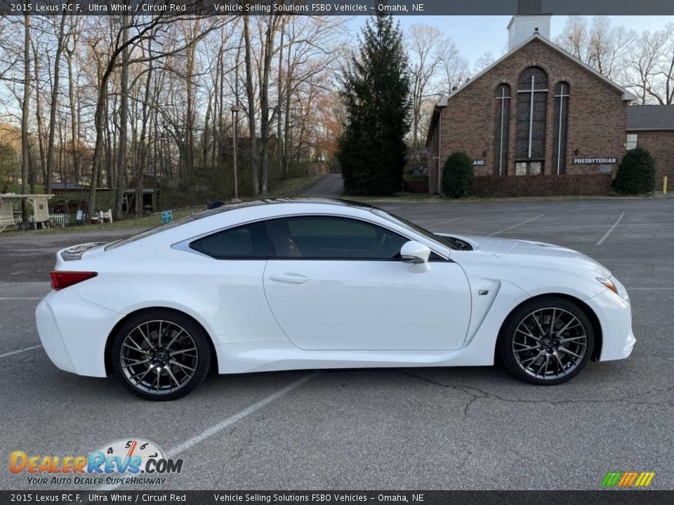 Ultra White 2015 Lexus RC F Photo #12