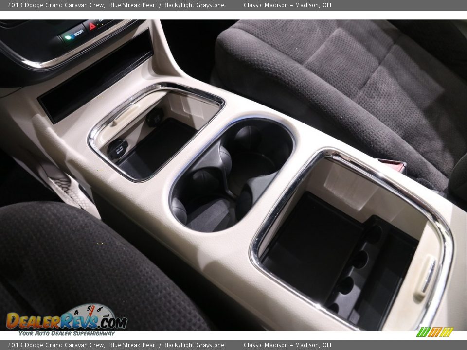 2013 Dodge Grand Caravan Crew Blue Streak Pearl / Black/Light Graystone Photo #13