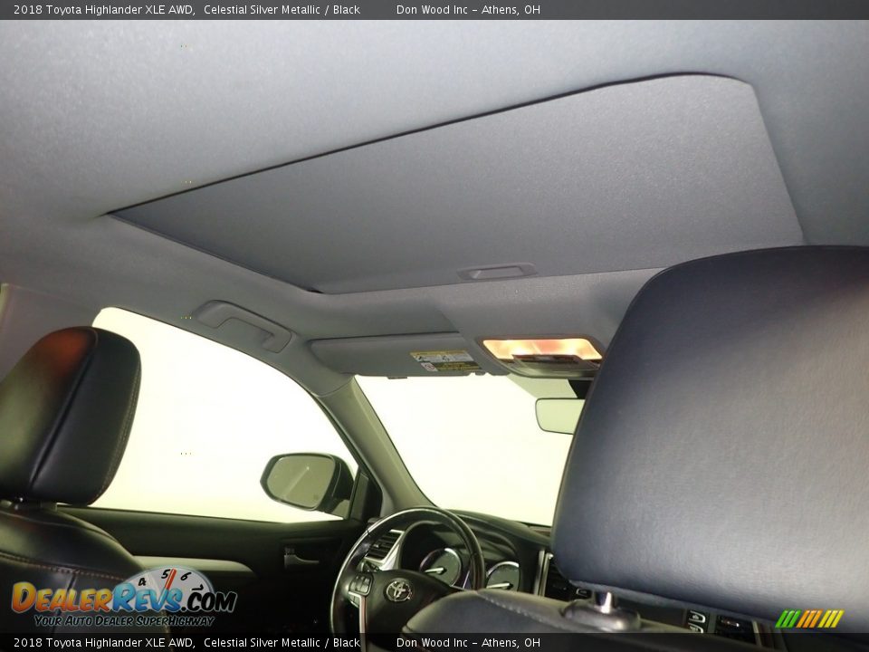 2018 Toyota Highlander XLE AWD Celestial Silver Metallic / Black Photo #2