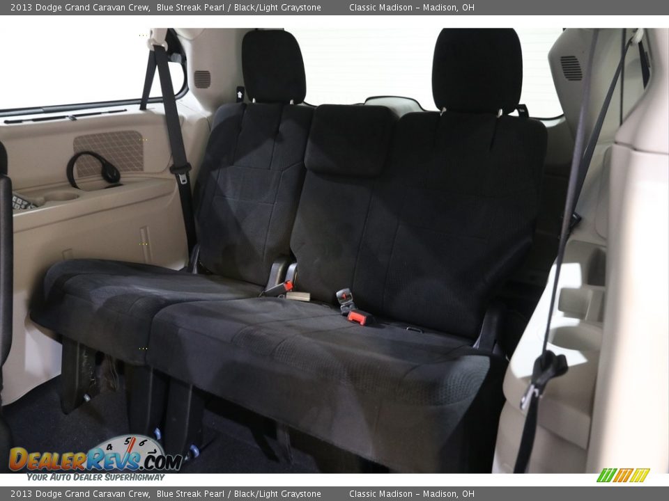 2013 Dodge Grand Caravan Crew Blue Streak Pearl / Black/Light Graystone Photo #19