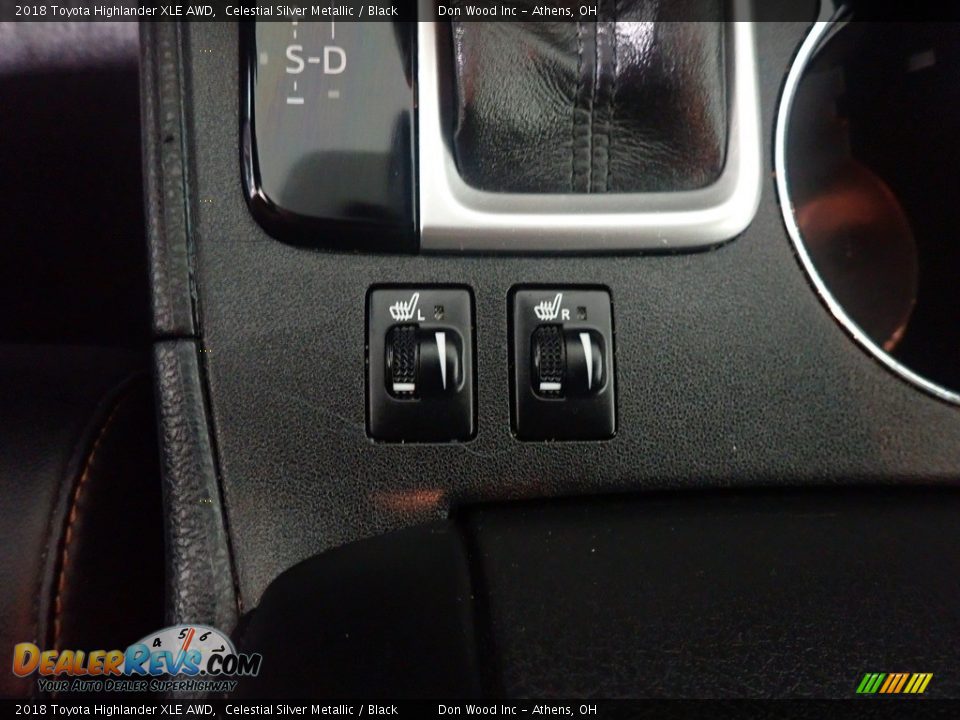 2018 Toyota Highlander XLE AWD Celestial Silver Metallic / Black Photo #3