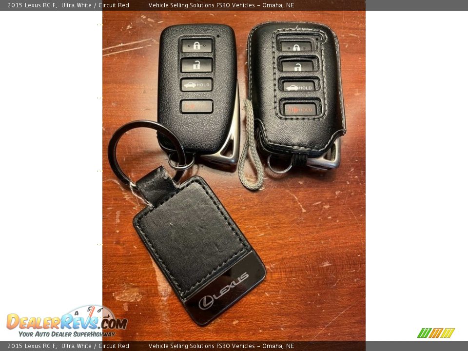 Keys of 2015 Lexus RC F Photo #29