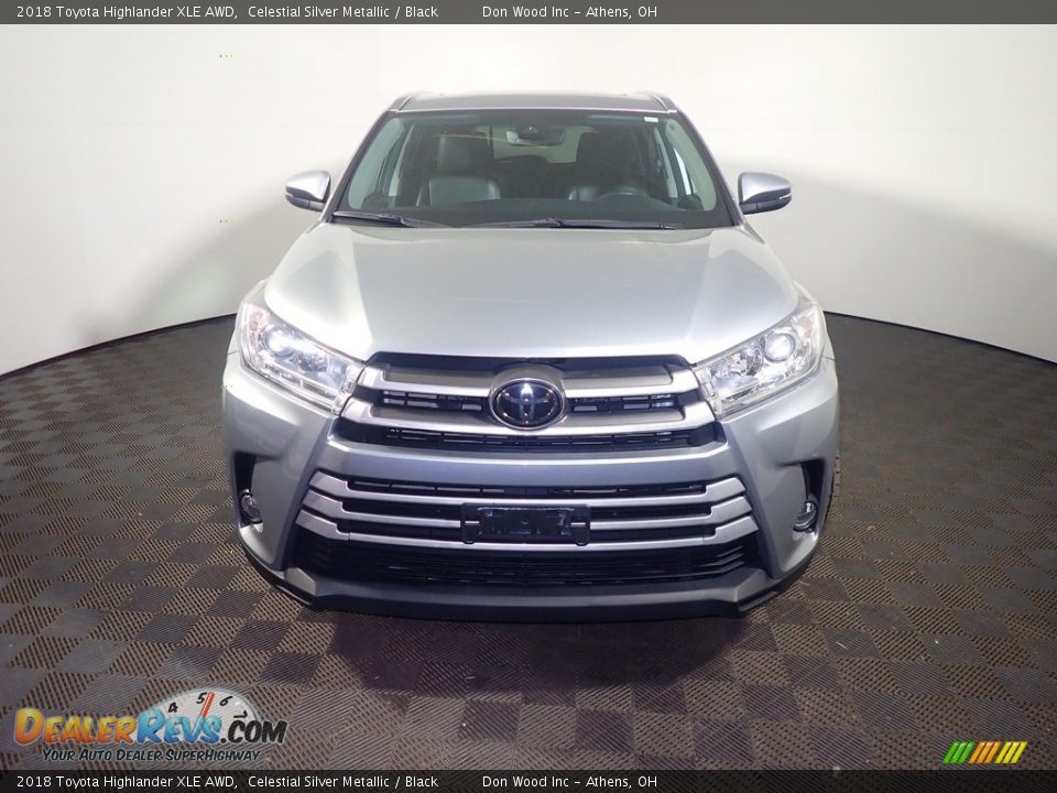 2018 Toyota Highlander XLE AWD Celestial Silver Metallic / Black Photo #8