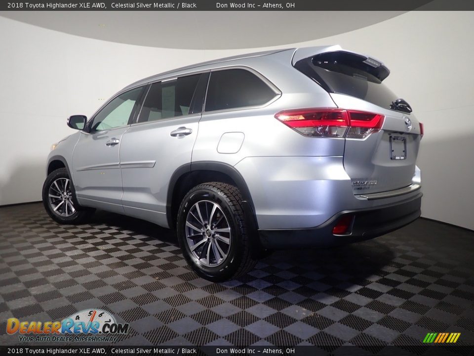 2018 Toyota Highlander XLE AWD Celestial Silver Metallic / Black Photo #14