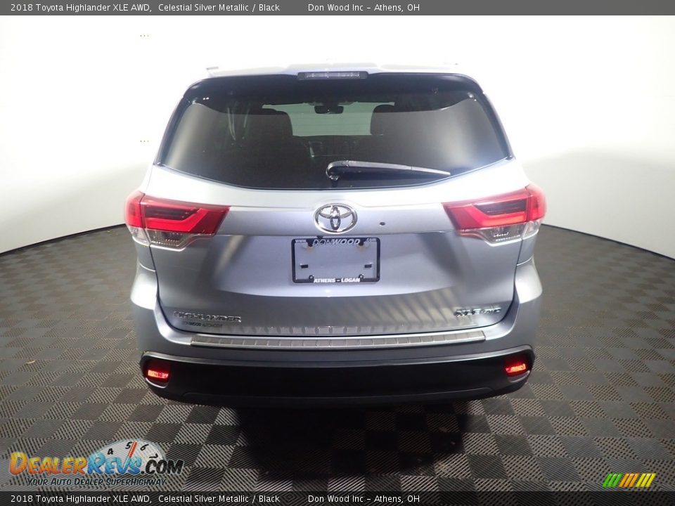 2018 Toyota Highlander XLE AWD Celestial Silver Metallic / Black Photo #16