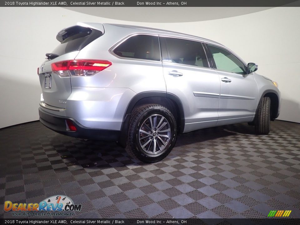 2018 Toyota Highlander XLE AWD Celestial Silver Metallic / Black Photo #20
