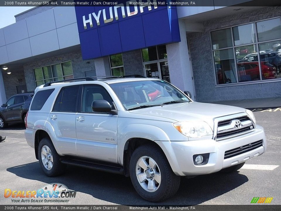 2008 Toyota 4Runner SR5 4x4 Titanium Metallic / Dark Charcoal Photo #1