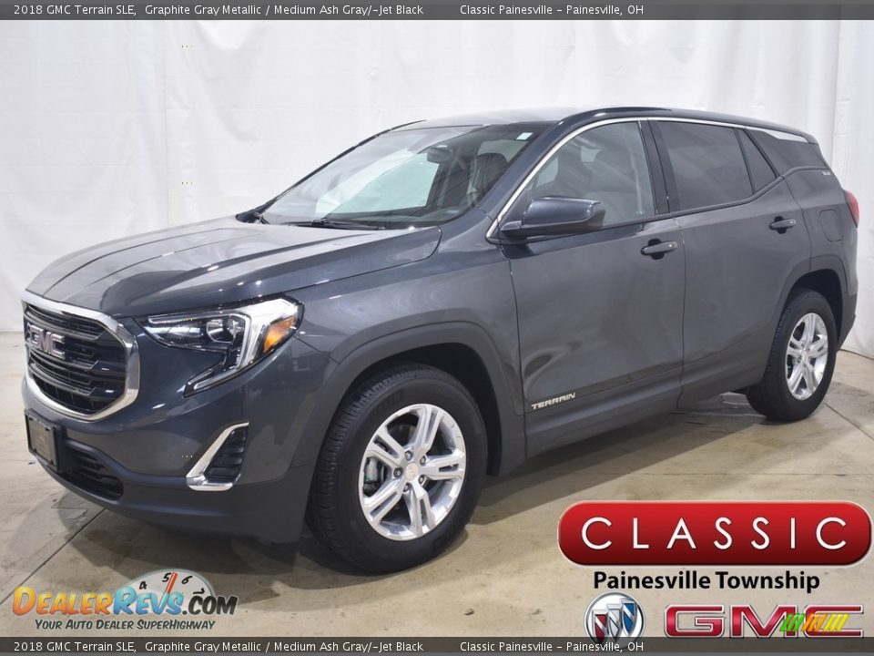 2018 GMC Terrain SLE Graphite Gray Metallic / Medium Ash Gray/­Jet Black Photo #1