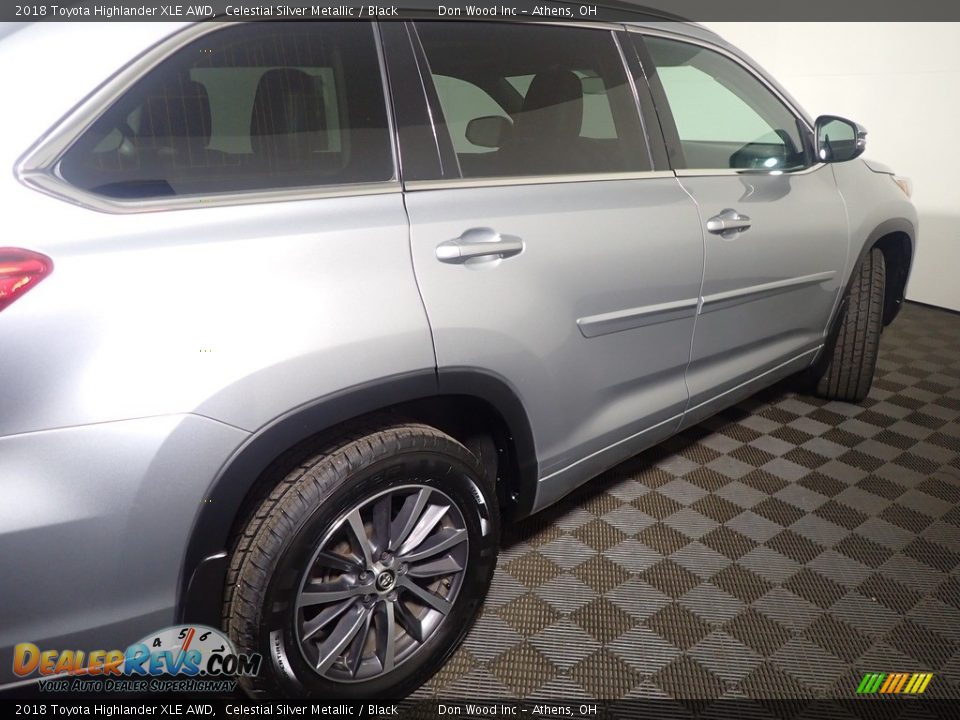 2018 Toyota Highlander XLE AWD Celestial Silver Metallic / Black Photo #23