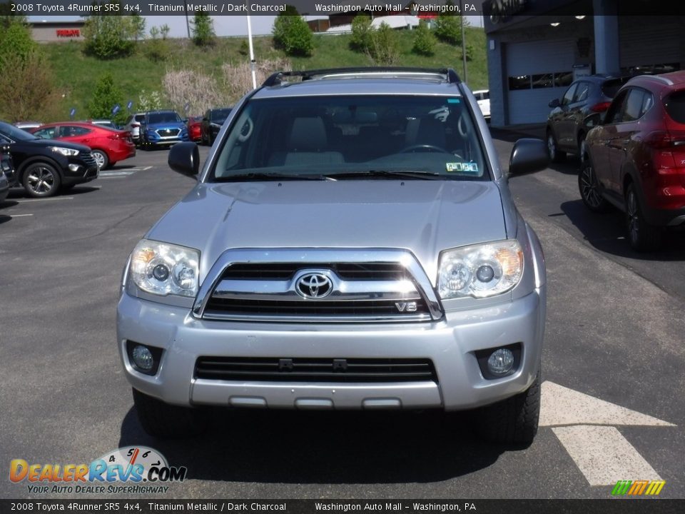 2008 Toyota 4Runner SR5 4x4 Titanium Metallic / Dark Charcoal Photo #4