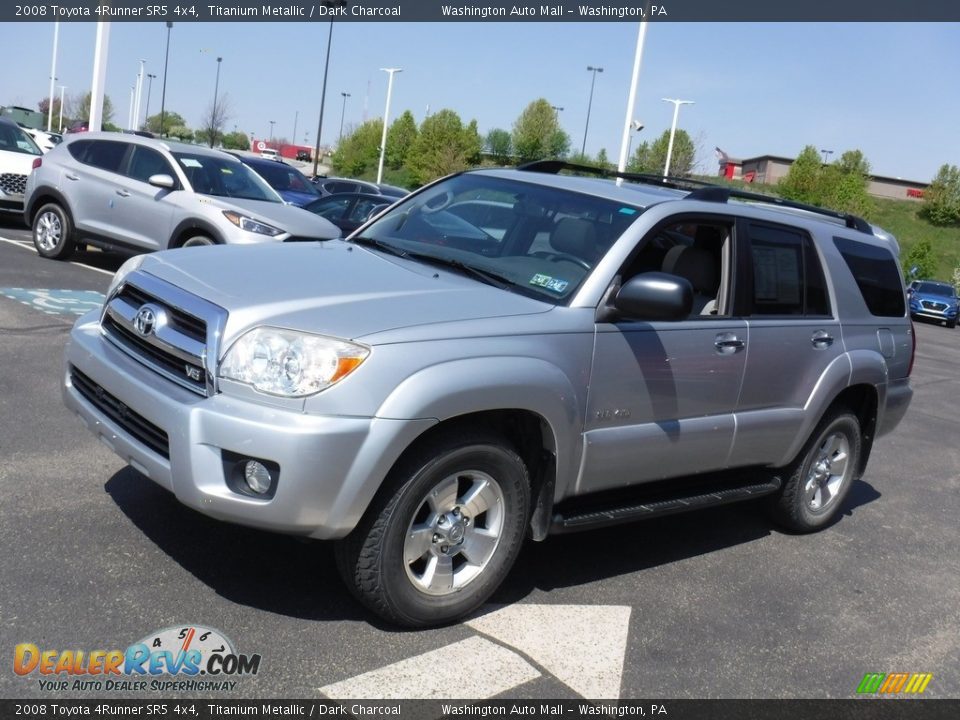 2008 Toyota 4Runner SR5 4x4 Titanium Metallic / Dark Charcoal Photo #6