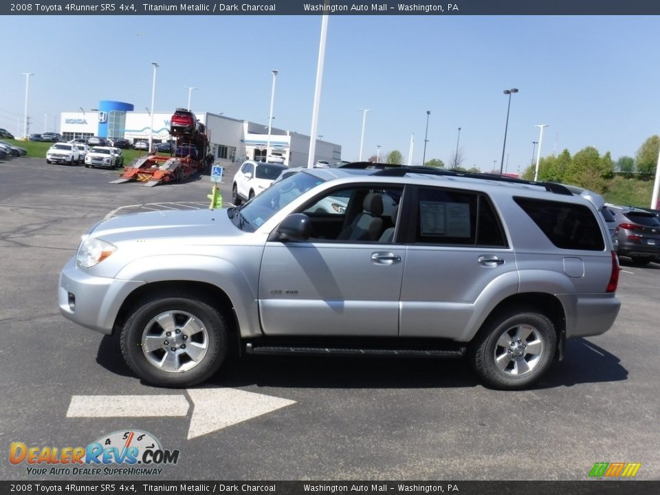 2008 Toyota 4Runner SR5 4x4 Titanium Metallic / Dark Charcoal Photo #7