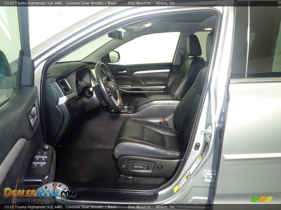 2018 Toyota Highlander XLE AWD Celestial Silver Metallic / Black Photo #26