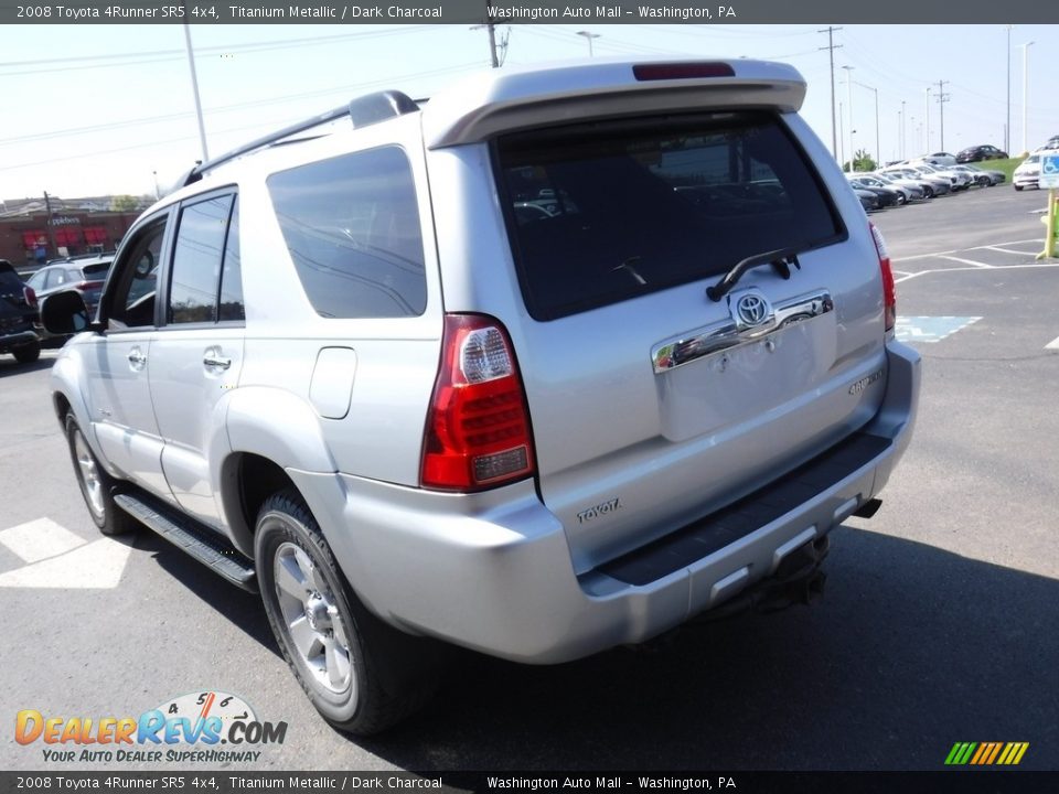 2008 Toyota 4Runner SR5 4x4 Titanium Metallic / Dark Charcoal Photo #8