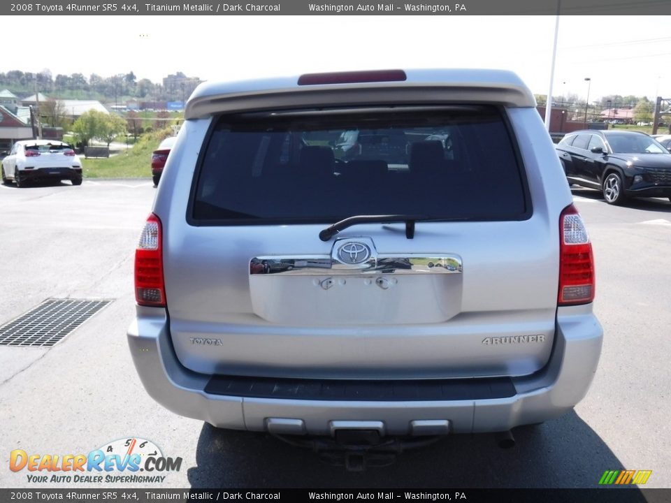 2008 Toyota 4Runner SR5 4x4 Titanium Metallic / Dark Charcoal Photo #9