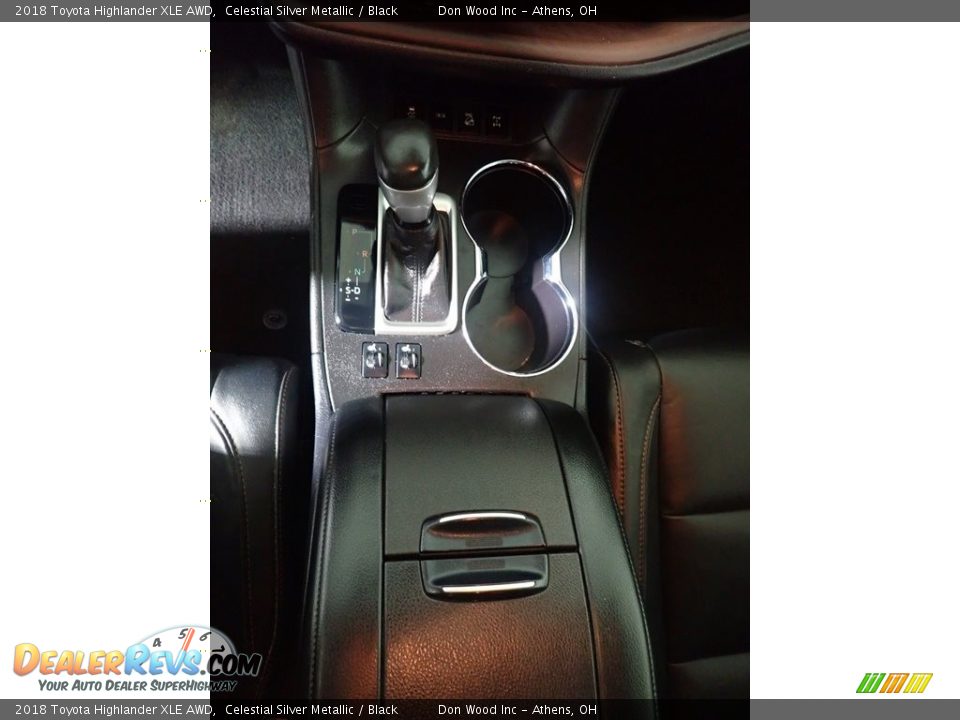 2018 Toyota Highlander XLE AWD Celestial Silver Metallic / Black Photo #36