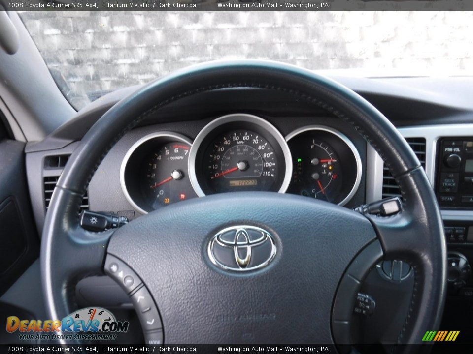 2008 Toyota 4Runner SR5 4x4 Titanium Metallic / Dark Charcoal Photo #22