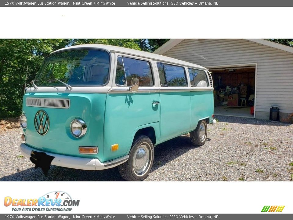 Mint Green 1970 Volkswagen Bus Station Wagon Photo #3