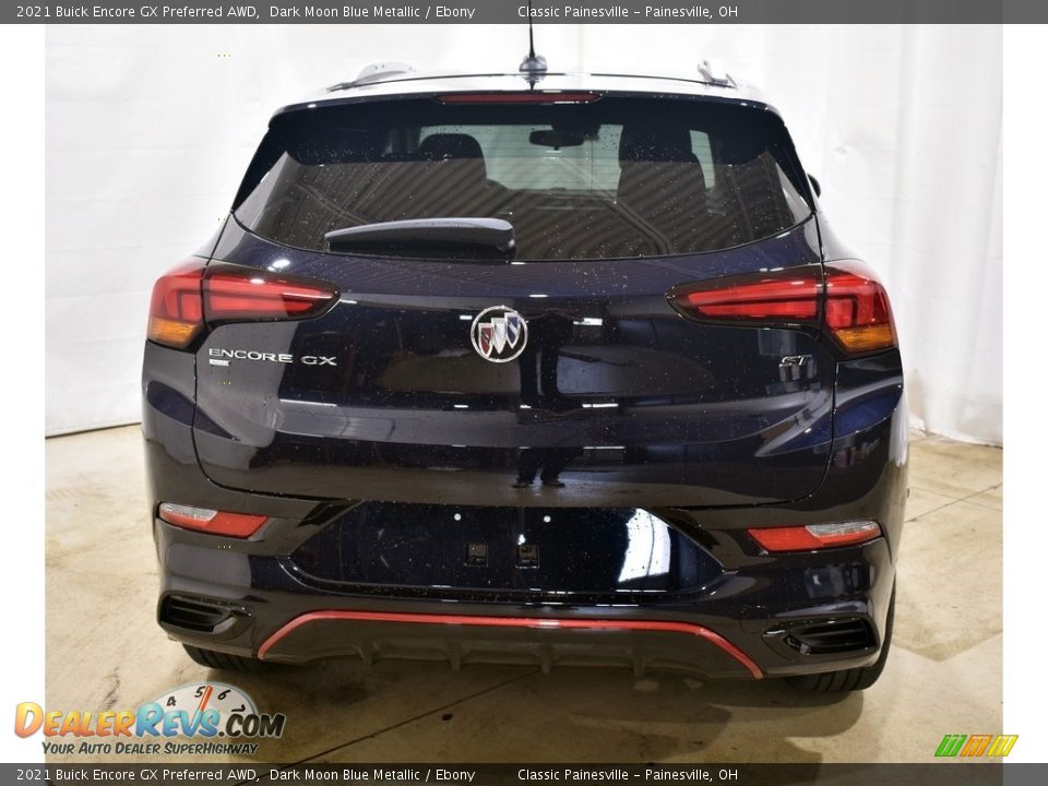 2021 Buick Encore GX Preferred AWD Dark Moon Blue Metallic / Ebony Photo #3