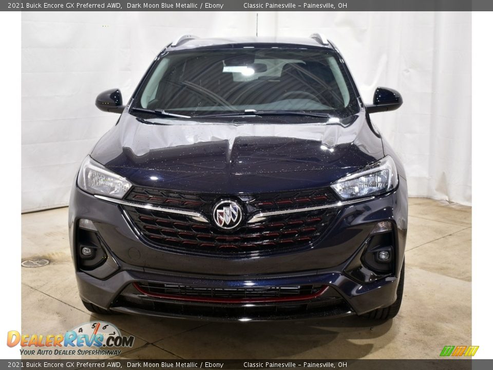 2021 Buick Encore GX Preferred AWD Dark Moon Blue Metallic / Ebony Photo #4