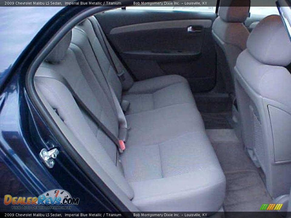 2009 Chevrolet Malibu LS Sedan Imperial Blue Metallic / Titanium Photo #7