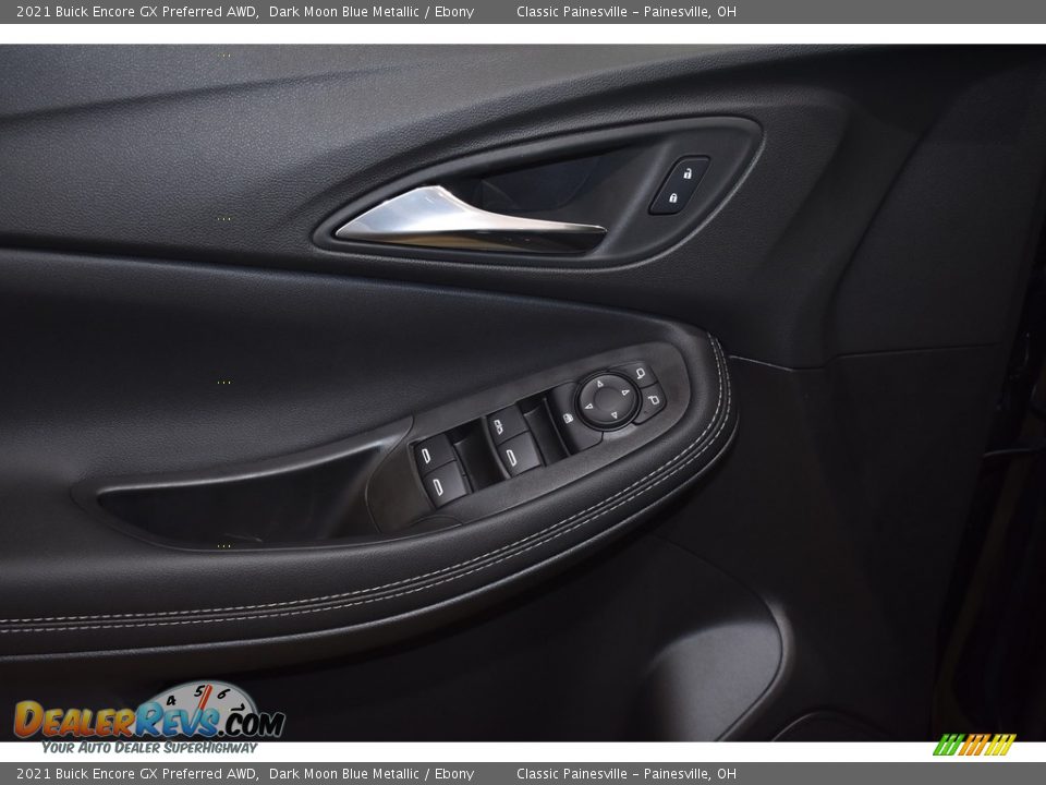 2021 Buick Encore GX Preferred AWD Dark Moon Blue Metallic / Ebony Photo #8