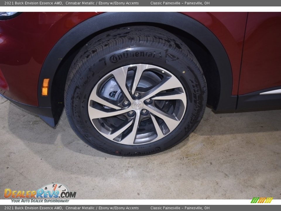 2021 Buick Envision Essence AWD Cinnabar Metallic / Ebony w/Ebony Accents Photo #5