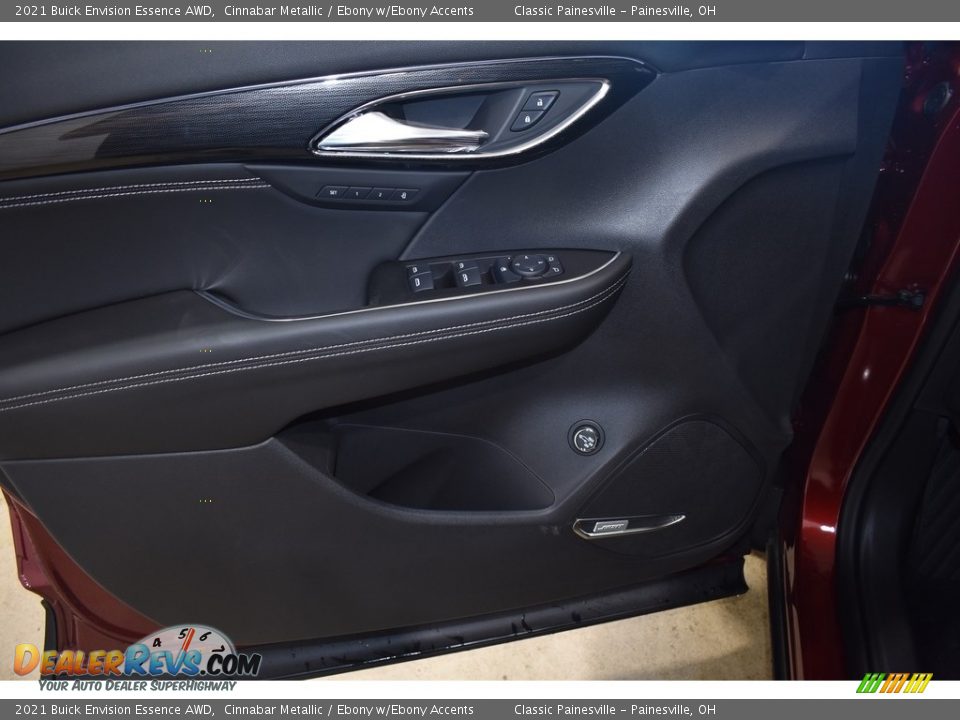 2021 Buick Envision Essence AWD Cinnabar Metallic / Ebony w/Ebony Accents Photo #8