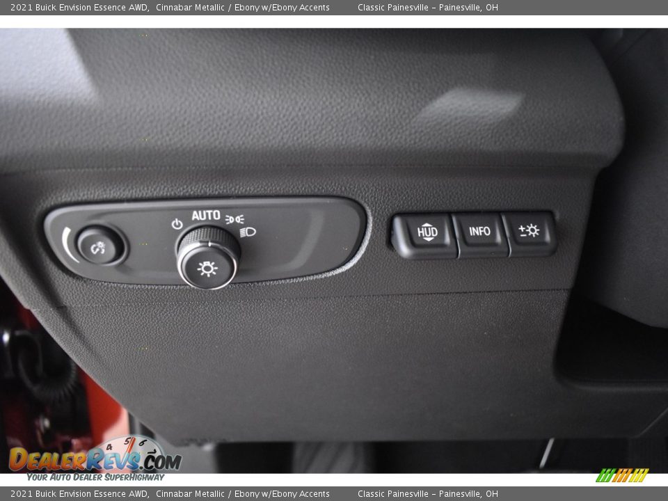 2021 Buick Envision Essence AWD Cinnabar Metallic / Ebony w/Ebony Accents Photo #10