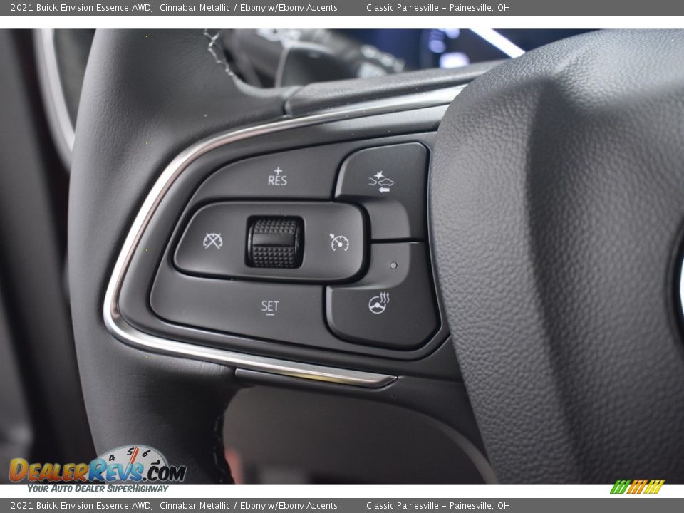 2021 Buick Envision Essence AWD Cinnabar Metallic / Ebony w/Ebony Accents Photo #12
