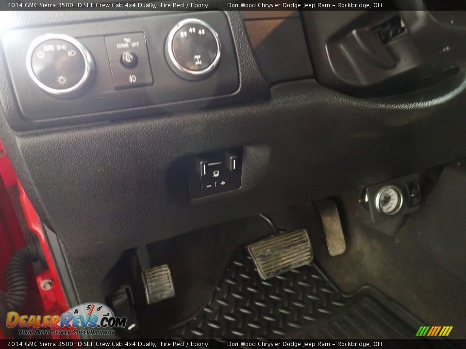 2014 GMC Sierra 3500HD SLT Crew Cab 4x4 Dually Fire Red / Ebony Photo #6