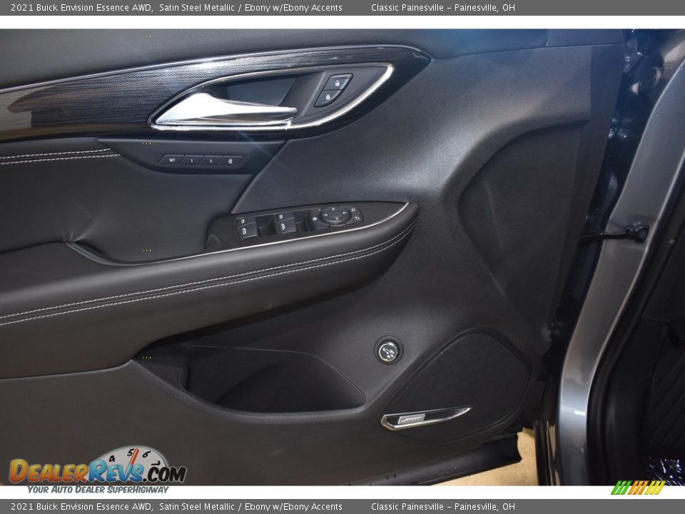 2021 Buick Envision Essence AWD Satin Steel Metallic / Ebony w/Ebony Accents Photo #8