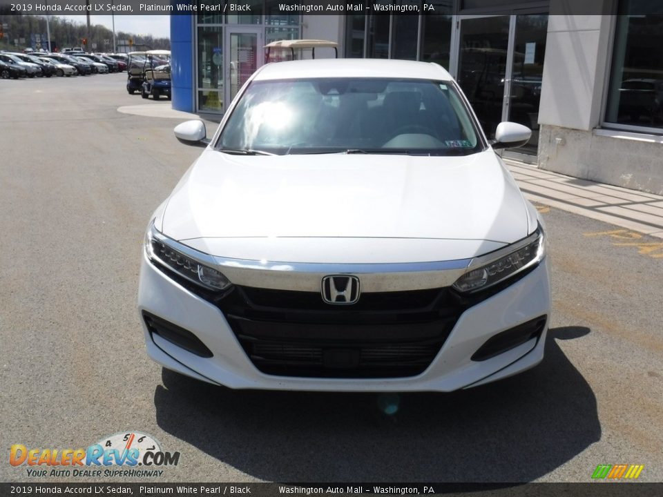 2019 Honda Accord LX Sedan Platinum White Pearl / Black Photo #4