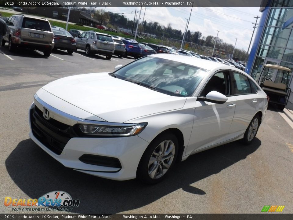 2019 Honda Accord LX Sedan Platinum White Pearl / Black Photo #5