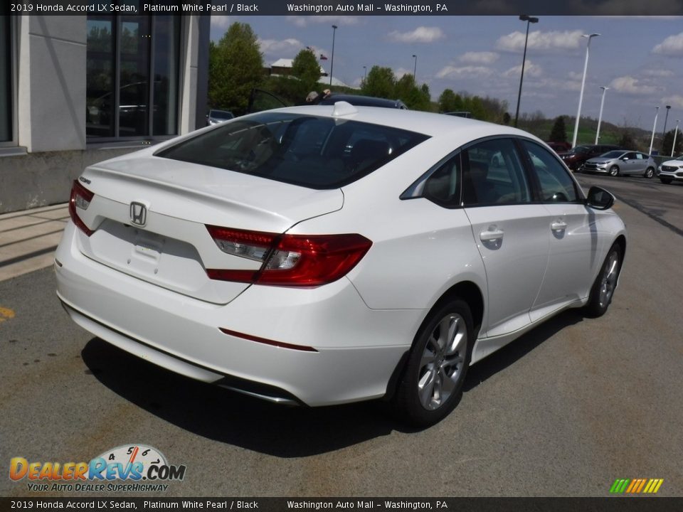 2019 Honda Accord LX Sedan Platinum White Pearl / Black Photo #9