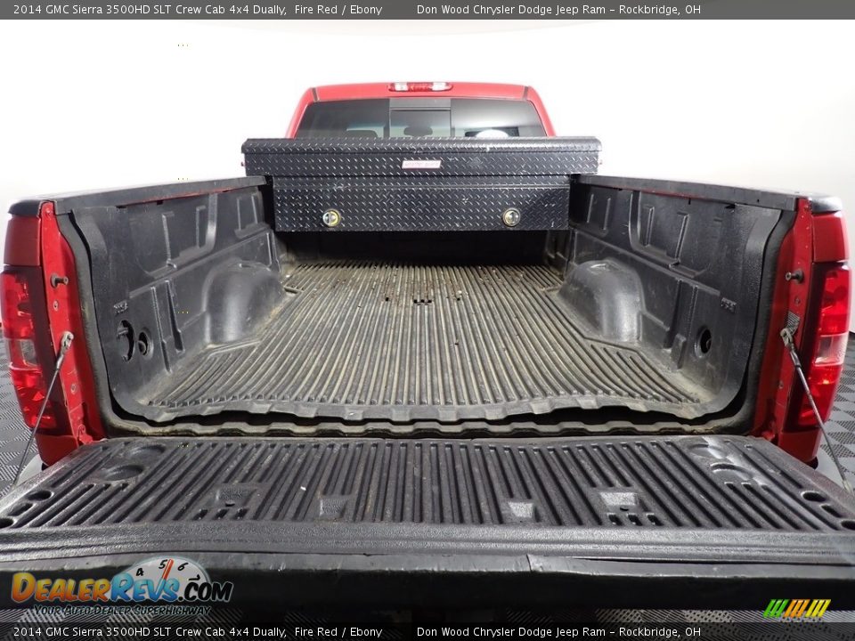 2014 GMC Sierra 3500HD SLT Crew Cab 4x4 Dually Fire Red / Ebony Photo #15