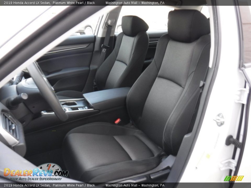 2019 Honda Accord LX Sedan Platinum White Pearl / Black Photo #12