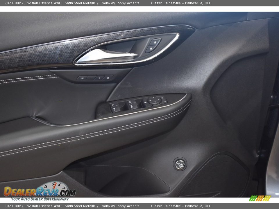 2021 Buick Envision Essence AWD Satin Steel Metallic / Ebony w/Ebony Accents Photo #8