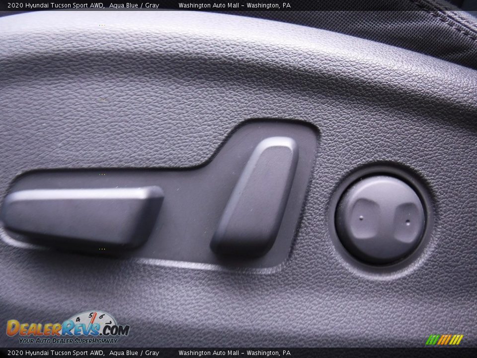 2020 Hyundai Tucson Sport AWD Aqua Blue / Gray Photo #12