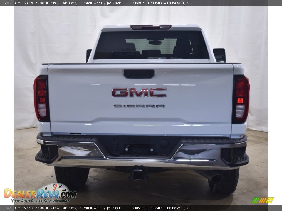 2021 GMC Sierra 2500HD Crew Cab 4WD Summit White / Jet Black Photo #3